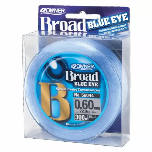 Owner Broad Blue Eye 300 M 0,40 Mm 13,0 Kg 1 Owner Broad Blue Eye 300 M 0,40 Mm 13,0 Kg