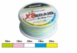 Wiggler Hurricane X8 Braid Multicolor 450m 0,32