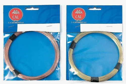 LESCBRANDT CAL Kobbertråd 0,8mm 25 Mtr 1 LESCBRANDT CAL Kobbertråd 0,8mm 25 Mtr