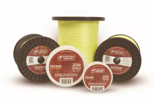 Scientific Anglers SA Backing, Yellow 100 Yd 20lb 1 Scientific Anglers SA Backing, Yellow 100 Yd 20lb