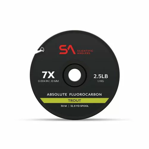Scientific Anglers SA Absolute Fluorocarbon Trout Tippet 1X 0,25mm 1 Scientific Anglers SA Absolute Fluorocarbon Trout Tippet 1X 0,25mm