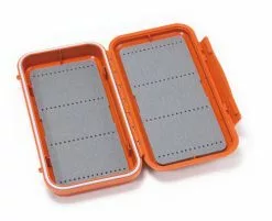 C&F DESIGN CF Large WP Fly Case W/slit Foam CF 3500 Burnt Orange