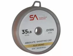 Scientific Anglers SA Absolute Shooting Line Flat Mono 35Lb 30m Orange