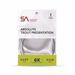 Scientific Anglers SA Absolute Trout Presentation Leader 11` 2X 0,23mm