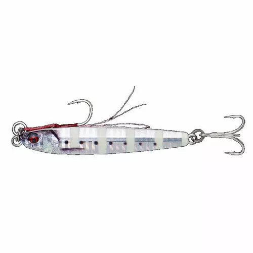 SG 3D JIG MINNOW 6.8CM 15G SINKING ZEBRA GLOW PHP 1 SG 3D JIG MINNOW 6.8CM 15G SINKING ZEBRA GLOW PHP
