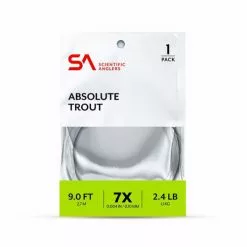 Scientific Anglers SA Absolute Trout Leader 9` 5X 0,15mm