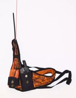 Mjoelner Hunting Sele Til Peil Og Radio. Orange